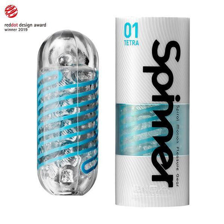 Tenga Spinner 01 Tetra Male Sleeve — Stretch Insert, Sample Lube - TN501