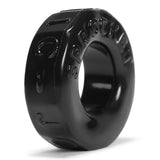 OXBALLS SPROCKET Thick FLEXtpr Cockring — Black - OX-AJ1043-BLK