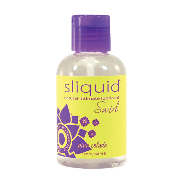Sliquid Swirl Pina Colada Water-Based Lubricant, 4.2 oz - SLIQ006