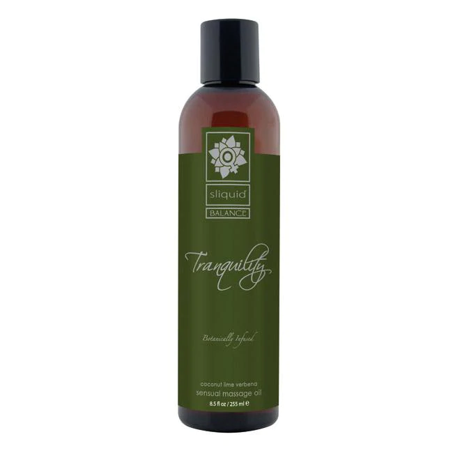 Sliquid Tranquility Massage Oil 8.5 oz - SLIQ078