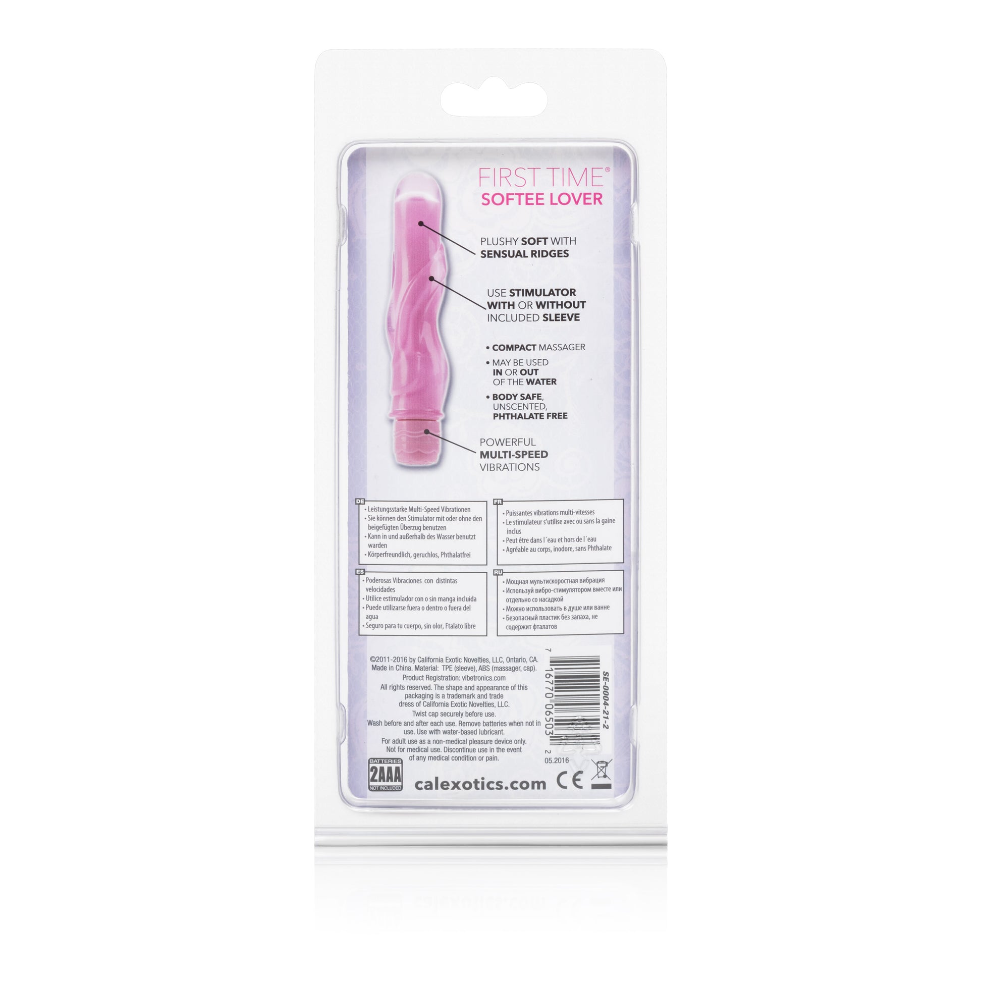 First Time Softee Lover Vibe - Pink by CalExotics