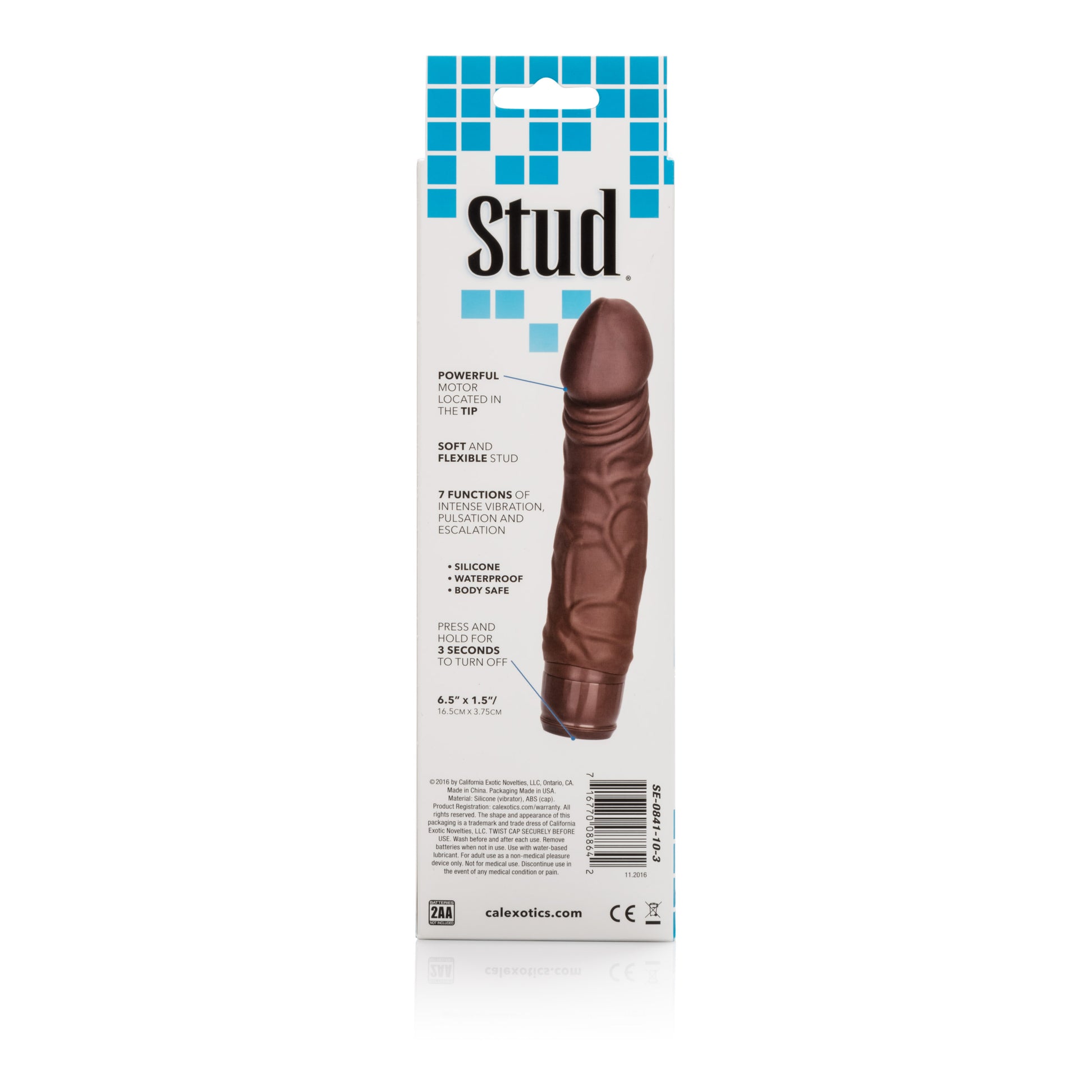 Silicone Studs Woody - Brown by CalExotics