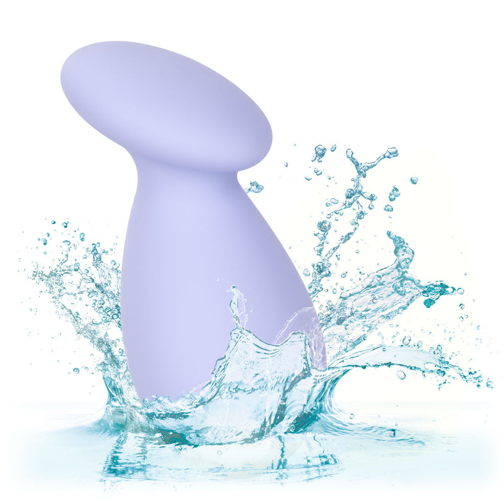 CalExotics Slay Entice Me Mini Wand Vibrator, 4-Inch Silicone Travel Massager - SE4407303