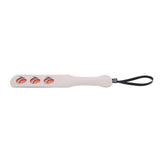 Sex & Mischief Peaches ’n CreaMe Peach Paddle — 12.5" Faux Leather - SS09966