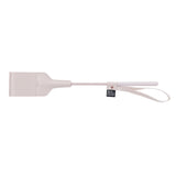 Sex & Mischief Peaches ‘n CreaMe Riding Crop, 12-inch Peach Faux Leather - SS09969