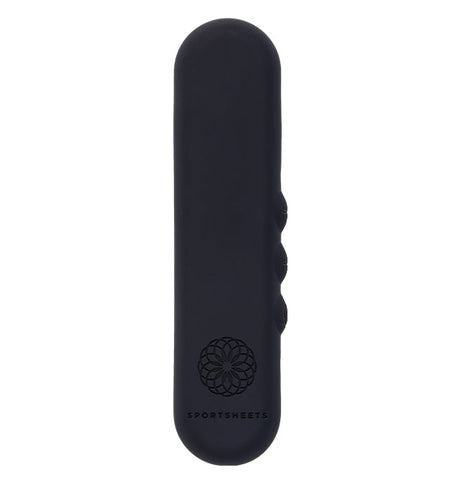 Sportsheets Pivot Flat Bullet Vibrator — Black, 4 in (10.1 cm) - SP0177