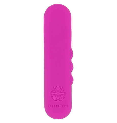 Sportsheets Pivot Flat Bullet Vibrator — Pink, 4-inch - SP0184