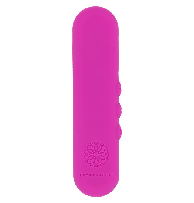 Sportsheets Pivot Flat Bullet Vibrator — Pink, 4-inch - SP0184