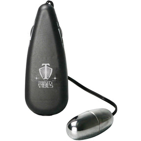 Trinity Vibes Vibrating Silver Bullet, 2" x 1", Grey - TV-ST750