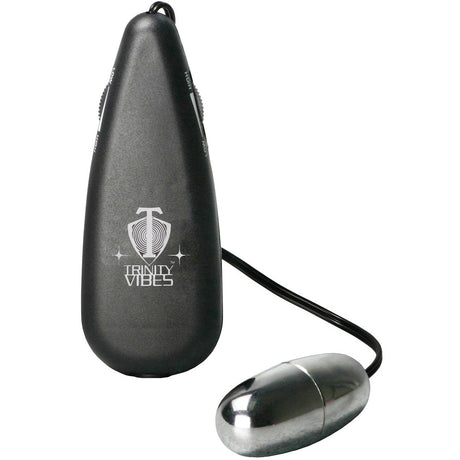 Trinity Vibes Vibrating Silver Bullet, 2" x 1", Grey - TV-ST750