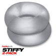 Hunkyjunk STIFFY 2-Pack Bulge Cockrings — Clear Ice - OX-HUJ126-CLIC