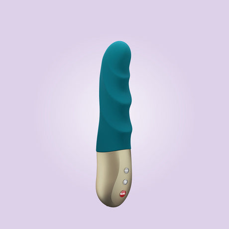 Fun Factory STRONIC PETITE Mini Thrusting Vibrator, Deep Sea Blue - FN1106