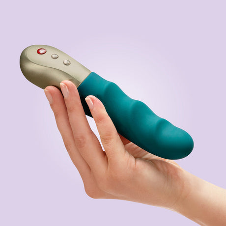 Fun Factory STRONIC PETITE Mini Thrusting Vibrator, Deep Sea Blue - FN1106