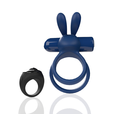 Screaming O Ohare XL Remote Vibrating Cock Ring — Blue - SO-ARCHARXL-BU