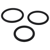 Doc Johnson Titanmen Slim C-Ring — 3-Piece Silicone Set, Black - DJ3503-11-CD