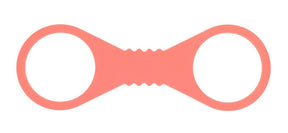 Sportsheets Peaches 'N Creame Silicone Cuffs — Large - SS10202