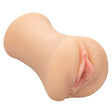 CalExotics Stroke It Juicy Sleeve Closed‑End Stroker — Ivory, 6.5in - SE0912383