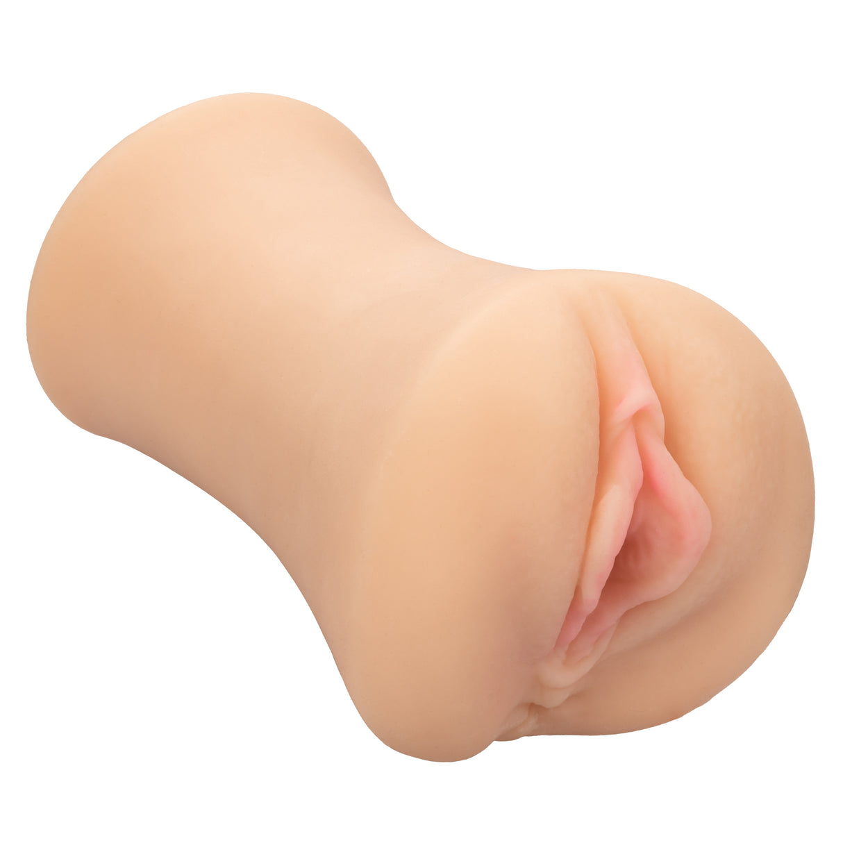 CalExotics Stroke It Juicy Sleeve Closed‑End Stroker — Ivory, 6.5in - SE0912383