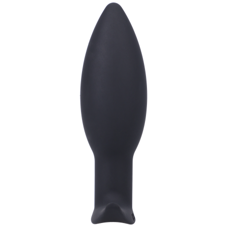 Tantus Neo Silicone Butt Plug — Black, 1.4 in x 4 in - TS561BK