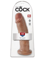 Pipedream King Cock 10 Inch Dildo, Tan - PD5505-22