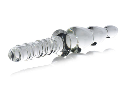 Saber Anal Links Glass Thruster by XR Brands