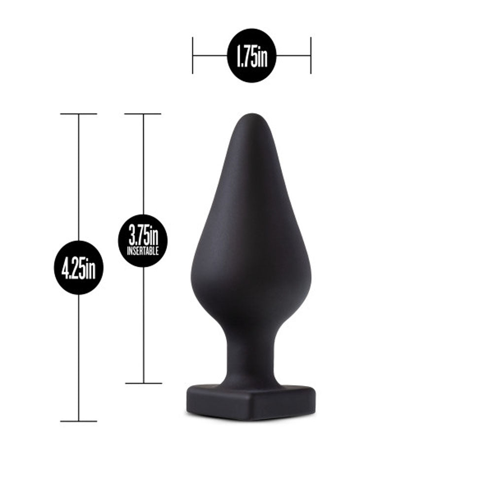 Temptasia - Fuck Me Butt Plug - Black by Blush
