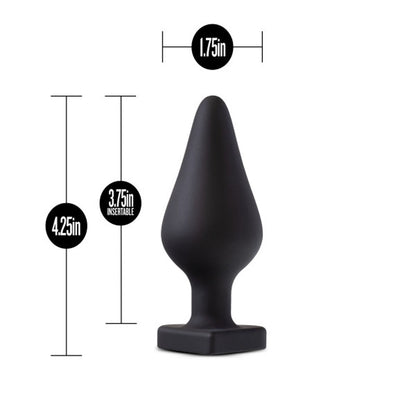 Temptasia - Fuck Me Butt Plug - Black by Blush