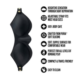 Temptasia Ardor- Blindfold - Black