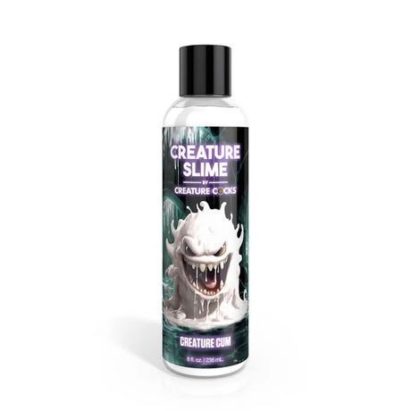XR Brands Creature Slime Unscented Water-Based Lubricant, 8 oz, Clear - CC-AH456-8OZ