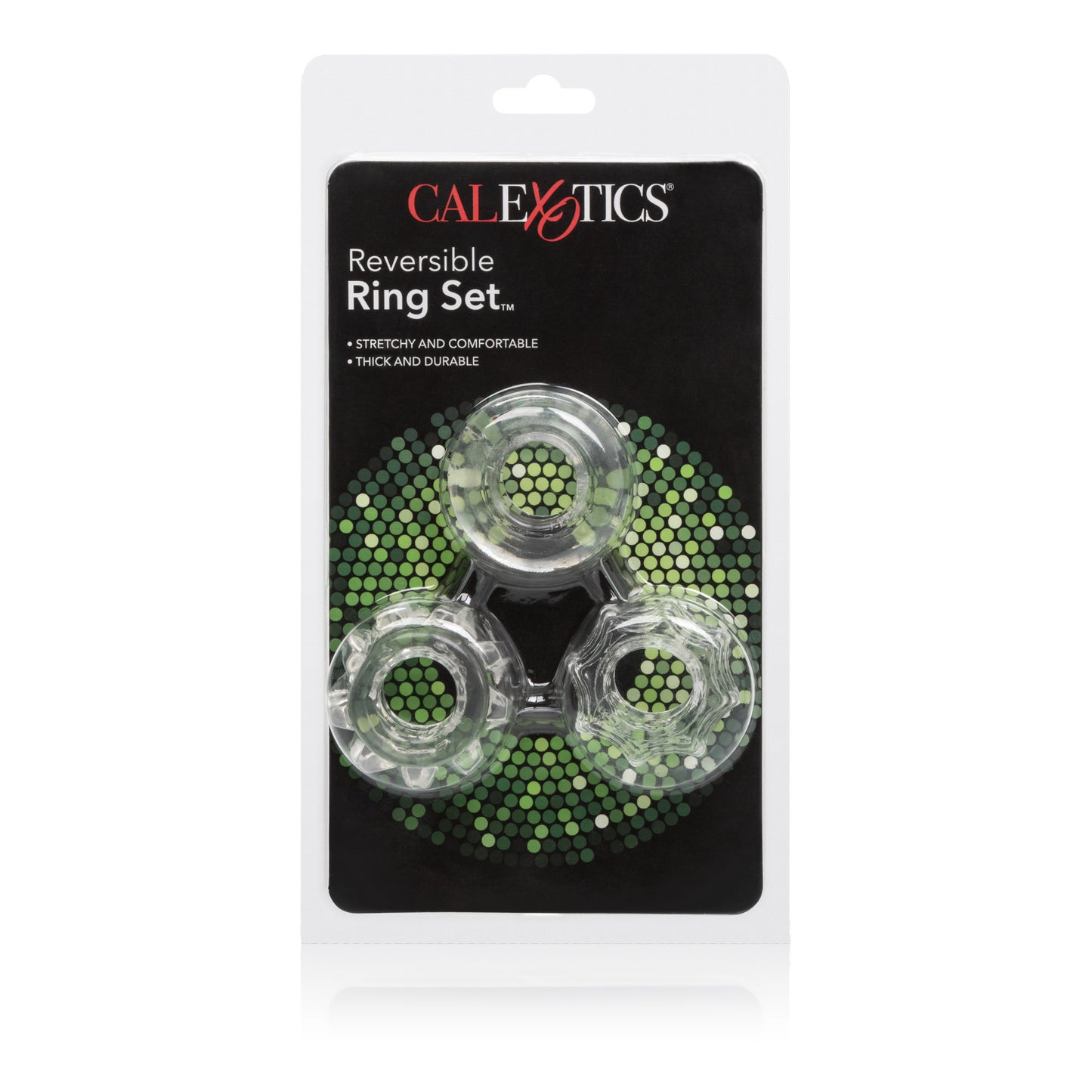 Reversible Ring Set - Clear by CalExotics