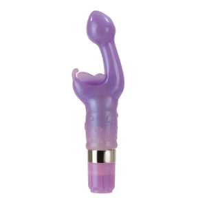 CalExotics Butterfly Kiss Platinum Edition — 9-Function Purple Clitoral & G-Spot Massager - SE0782352