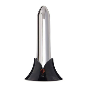 Nu Sensuelle Point Bullet Vibrator — Silver (3.7 in) - BT-W34SI