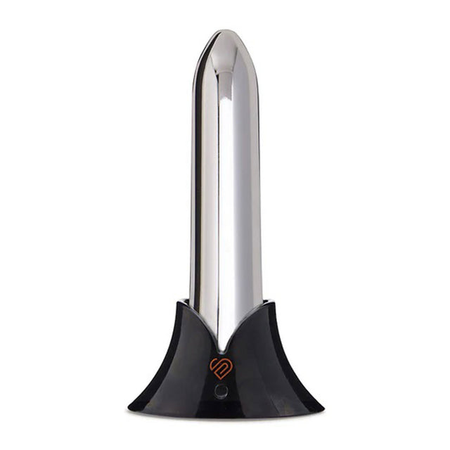 Nu Sensuelle Point Bullet Vibrator — Silver (3.7 in) - BT-W34SI