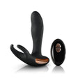 nsnovelties Sphinx Warming Prostate Massager with Ball Sac Ring, Black - NSN-1101-43