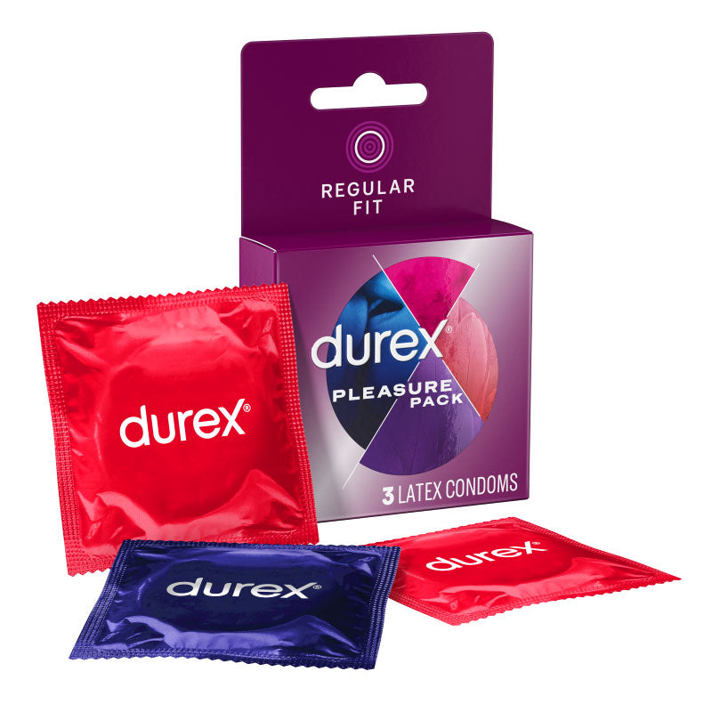 Durex Pleasure Pack - 3 Pack by Paradise Marketing