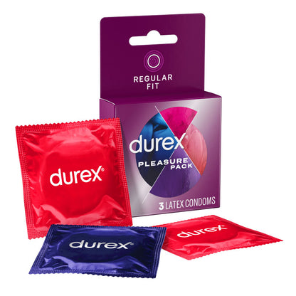 Durex Pleasure Pack - 3 Pack by Paradise Marketing