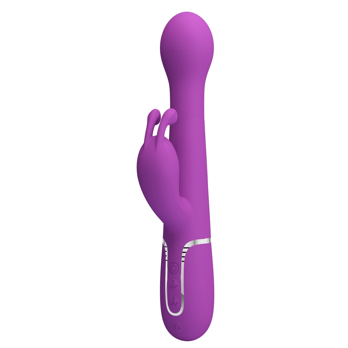 Pretty Love Dejon Rabbit Vibrator — Fuchsia, Dual Motor - BW-500014-3