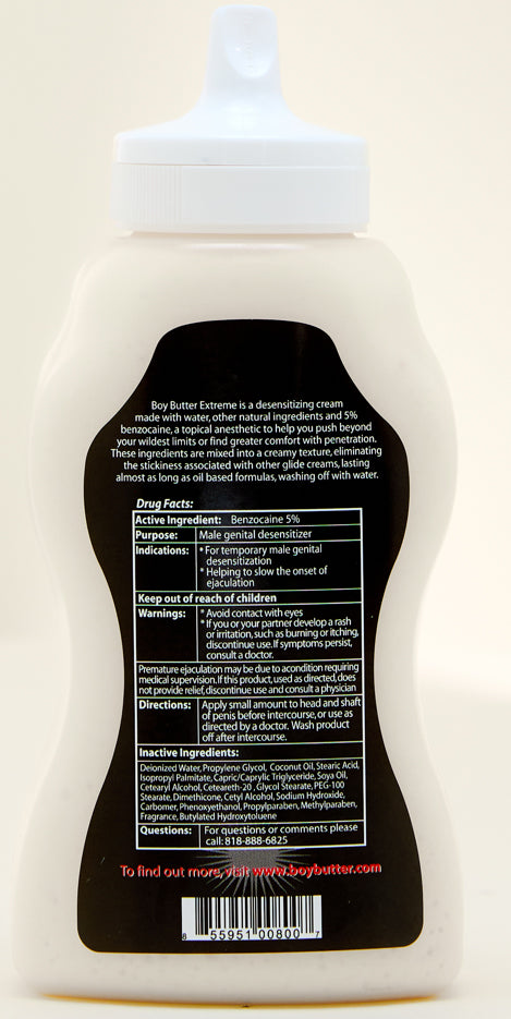 Boy Butter Extreme Desensitizing Formula 9 Oz by Boy Butter