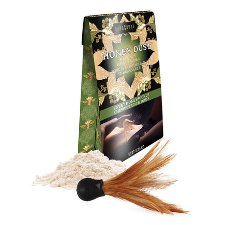 Kama Sutra Honey Dust Body Powder, Sweet Honeysuckle — 1 oz - KS13011