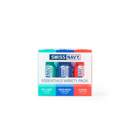 M.D. Science Lab Swiss Navy Essentials Variety Pack — 3 x 1 oz - MD-SNEVP