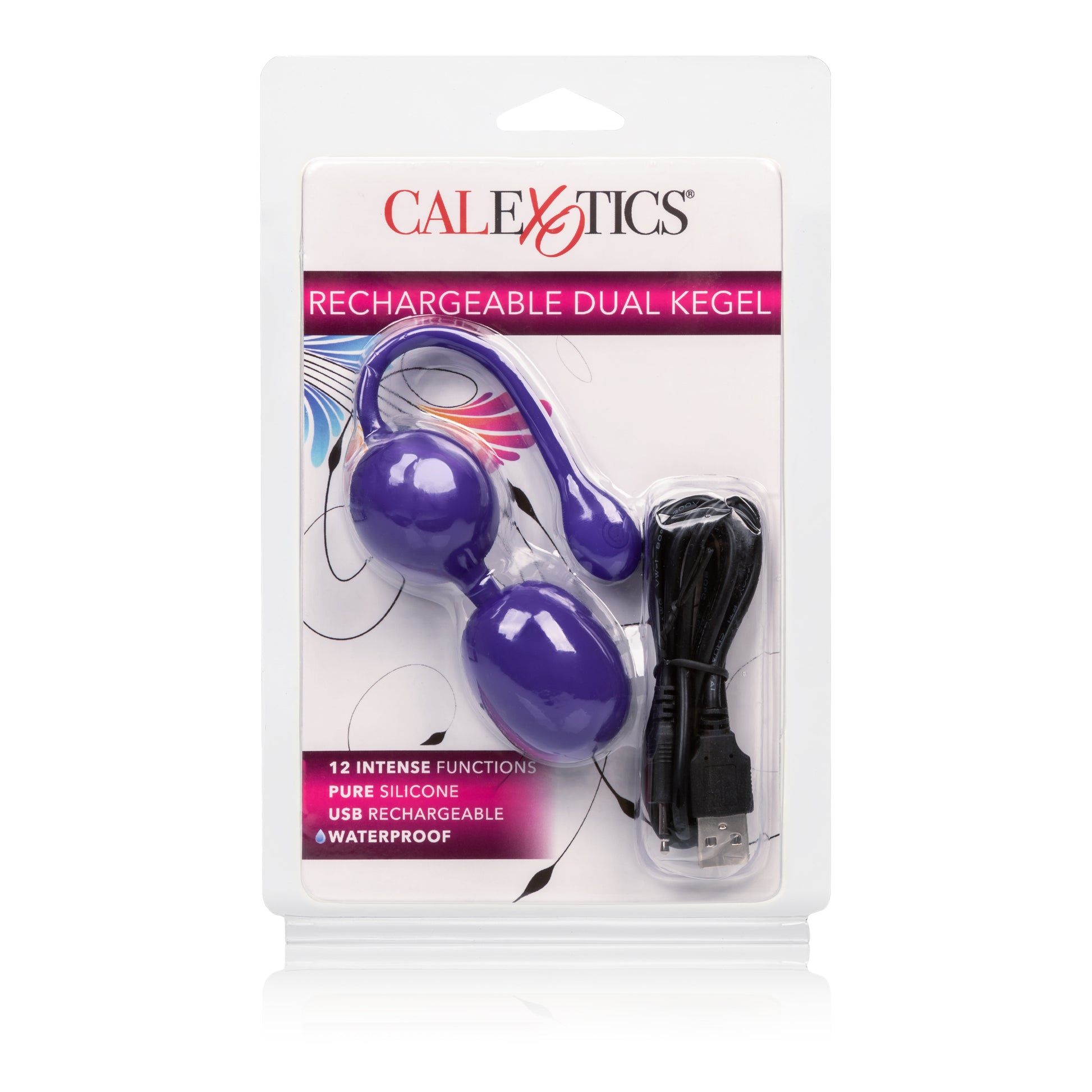 Rechargeable Dual Kegel - Purple by CalExotics