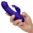 CalExotics Summer Lovin' Dual Rotating G-Shaped Vibrator — Purple - SE4348103