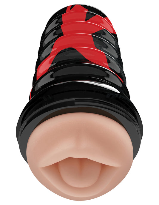 Pipedream PDX Elite Air-Tight Oral Stroker with Fanta Flesh Sleeve - PDRD504