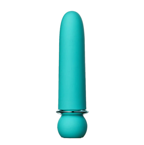 Maia Toys Jaguar 4" Silicone-Coated Bullet Vibrator, Blue - MTMA24-01-BLUE
