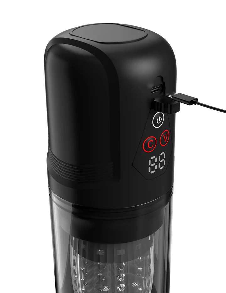 Pipedream PDX Elite Mega-Bator Pro Spinning Stroker - PDRD636