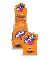 Little Genie SMACK Lickable Massage Oil, 36 × 3ml Peach Pouches - LG-BT443PD