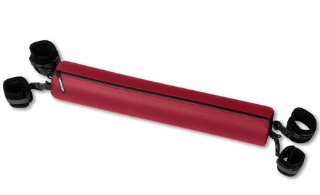 Liberator Talea Spreader Bar — Claret Faux Leather, 30 x 5 in - L8055
