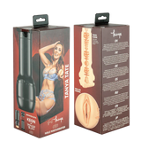 Kiiroo FeelTanya Stroker — TPE Sleeve, Life-Cast Tunnel 220x84 - KR2663