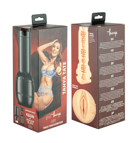 Kiiroo FeelTanya Stroker — TPE Sleeve, Life-Cast Tunnel 220x84 - KR2663