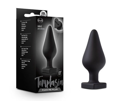Temptasia - Fuck Me Butt Plug - Black by Blush